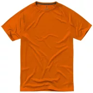   Niagara short sleeve men's cool fit t-shirt, Male, Mesh of 100% Polyester with Cool Fit finish, Orange, XS