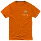 Niagara short sleeve men's cool fit t-shirt, Male, Mesh of 100% Polyester with Cool Fit finish, Orange, L