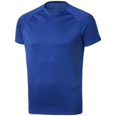   Niagara short sleeve men's cool fit t-shirt, Male, Mesh of 100% Polyester with Cool Fit finish, Blue, XS