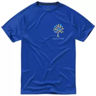   Niagara short sleeve men's cool fit t-shirt, Male, Mesh of 100% Polyester with Cool Fit finish, Blue, S