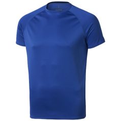   Niagara short sleeve men's cool fit t-shirt, Male, Mesh of 100% Polyester with Cool Fit finish, Blue, M