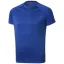 Niagara short sleeve men's cool fit t-shirt, Male, Mesh of 100% Polyester with Cool Fit finish, Blue, M