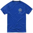 Niagara short sleeve men's cool fit t-shirt, Male, Mesh of 100% Polyester with Cool Fit finish, Blue, M
