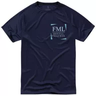   Niagara short sleeve men's cool fit t-shirt, Male, Mesh of 100% Polyester with Cool Fit finish, Navy, M