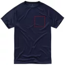 Niagara short sleeve men's cool fit t-shirt, Male, Mesh of 100% Polyester with Cool Fit finish, Navy, XXL