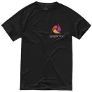 Niagara short sleeve men's cool fit t-shirt, Male, Mesh of 100% Polyester with Cool Fit finish, solid black, XXL