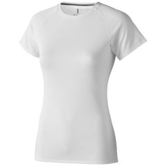   Niagara short sleeve women's cool fit t-shirt, Female, Mesh of 100% Polyester with Cool Fit finish, White, M