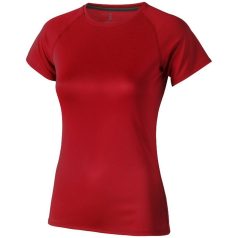   Niagara short sleeve women's cool fit t-shirt, Female, Mesh of 100% Polyester with Cool Fit finish, Red, XS