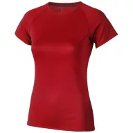   Niagara short sleeve women's cool fit t-shirt, Female, Mesh of 100% Polyester with Cool Fit finish, Red, M