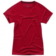   Niagara short sleeve women's cool fit t-shirt, Female, Mesh of 100% Polyester with Cool Fit finish, Red, M