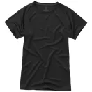 Niagara short sleeve women's cool fit t-shirt, Female, Mesh of 100% Polyester with Cool Fit finish, solid black, S