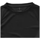 Niagara short sleeve women's cool fit t-shirt, Female, Mesh of 100% Polyester with Cool Fit finish, solid black, L