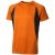 Quebec short sleeve men's cool fit t-shirt, Male, Mesh of 100% Polyester with Cool Fit finish, Orange,Anthracite, XS