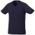 Amery short sleeve men's cool fit v-neck shirt, Male, Mesh of 100% Polyester with Cool Fit finish, Navy, XS