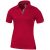Kiso short sleeve women's cool fit polo, Female, Textured knit of 100% micro Polyester with Cool Fit finish, Red, XS