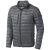 Scotia light down jacket, Male, Woven of 100% Nylon with dull cire water repellent coating, 20D 90% Down and 10% Feathers 115 g/m², steel grey , XS