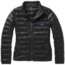 Scotia light down ladies jacket, Female, Woven of 100% Nylon with dull cire water repellent coating, 20D 90% Down and 10% Feathers 115 g/m², solid black, M