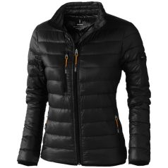   Scotia light down ladies jacket, Female, Woven of 100% Nylon with dull cire water repellent coating, 20D 90% Down and 10% Feathers 115 g/m², solid black, L