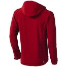 Langley softshell jacket, Male, Woven fabric of 90% Polyester and 10% Elastane bonded with 100% Polyester micro fleece, Red, XS