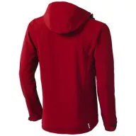   Langley softshell jacket, Male, Woven fabric of 90% Polyester and 10% Elastane bonded with 100% Polyester micro fleece, Red, XS