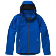   Langley softshell jacket, Male, Woven fabric of 90% Polyester and 10% Elastane bonded with 100% Polyester micro fleece, Blue, XXXL