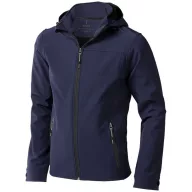   Langley softshell jacket, Male, Woven fabric of 90% Polyester and 10% Elastane bonded with 100% Polyester micro fleece, Navy, XS