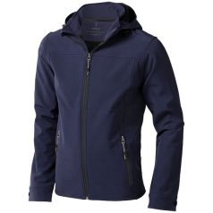   Langley softshell jacket, Male, Woven fabric of 90% Polyester and 10% Elastane bonded with 100% Polyester micro fleece, Navy, M