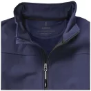 Langley softshell jacket, Male, Woven fabric of 90% Polyester and 10% Elastane bonded with 100% Polyester micro fleece, Navy, M