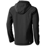   Langley softshell jacket, Male, Woven fabric of 90% Polyester and 10% Elastane bonded with 100% Polyester micro fleece, Anthracite, S