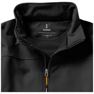   Langley softshell jacket, Male, Woven fabric of 90% Polyester and 10% Elastane bonded with 100% Polyester micro fleece, Anthracite, S