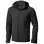 Langley softshell jacket, Male, Woven fabric of 90% Polyester and 10% Elastane bonded with 100% Polyester micro fleece, Anthracite, M