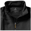 Langley softshell jacket, Male, Woven fabric of 90% Polyester and 10% Elastane bonded with 100% Polyester micro fleece, Anthracite, M