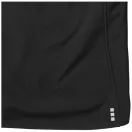 Langley softshell jacket, Male, Woven fabric of 90% Polyester and 10% Elastane bonded with 100% Polyester micro fleece, solid black, M