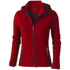   Langley softshell ladies jacket, Female, Woven fabric of 90% Polyester and 10% Elastane bonded with 100% Polyester micro fleece, Red, XS
