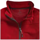 Langley softshell ladies jacket, Female, Woven fabric of 90% Polyester and 10% Elastane bonded with 100% Polyester micro fleece, Red, M
