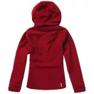 Langley softshell ladies jacket, Female, Woven fabric of 90% Polyester and 10% Elastane bonded with 100% Polyester micro fleece, Red, XL