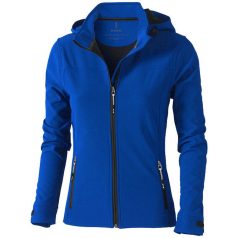   Langley softshell ladies jacket, Female, Woven fabric of 90% Polyester and 10% Elastane bonded with 100% Polyester micro fleece, Blue, XL