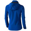 Langley softshell ladies jacket, Female, Woven fabric of 90% Polyester and 10% Elastane bonded with 100% Polyester micro fleece, Blue, XXL