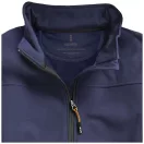 Langley softshell ladies jacket, Female, Woven fabric of 90% Polyester and 10% Elastane bonded with 100% Polyester micro fleece, Navy, L