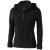 Langley softshell ladies jacket, Female, Woven fabric of 90% Polyester and 10% Elastane bonded with 100% Polyester micro fleece, solid black, XS