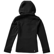   Langley softshell ladies jacket, Female, Woven fabric of 90% Polyester and 10% Elastane bonded with 100% Polyester micro fleece, solid black, XS