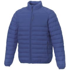   Atlas men's insulated jacket, Woven of 100% Nylon, 380T with cire finish, Blue, XS