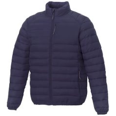   Atlas men's insulated jacket, Woven of 100% Nylon, 380T with cire finish, Navy, M