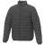 Atlas men's insulated jacket, Woven of 100% Nylon, 380T with cire finish, Storm Grey, M
