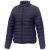 Atlas women's insulated jacket, Woven of 100% Nylon, 380T with cire finish, Navy, XS