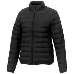   Atlas women's insulated jacket, Woven of 100% Nylon, 380T with cire finish,  solid black, XXL