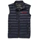 Fairview light down bodywarmer, Male, Woven of 100% Nylon with dull cire water repellent coating, 20D 90% Down and 10% Feathers 115 g/m², Navy, M