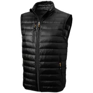   Fairview light down bodywarmer, Male, Woven of 100% Nylon with dull cire water repellent coating, 20D 90% Down and 10% Feathers 115 g/m², solid black, M