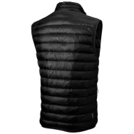   Fairview light down bodywarmer, Male, Woven of 100% Nylon with dull cire water repellent coating, 20D 90% Down and 10% Feathers 115 g/m², solid black, M