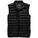 Fairview light down bodywarmer, Male, Woven of 100% Nylon with dull cire water repellent coating, 20D 90% Down and 10% Feathers 115 g/m², solid black, XXXL